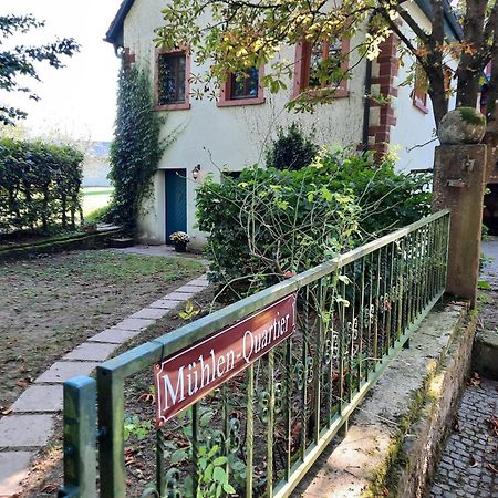 Ferienwohnung In Historischer Muehle Buchen  Exterior foto